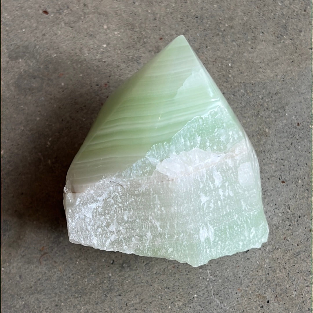 Emerald Calcite Point