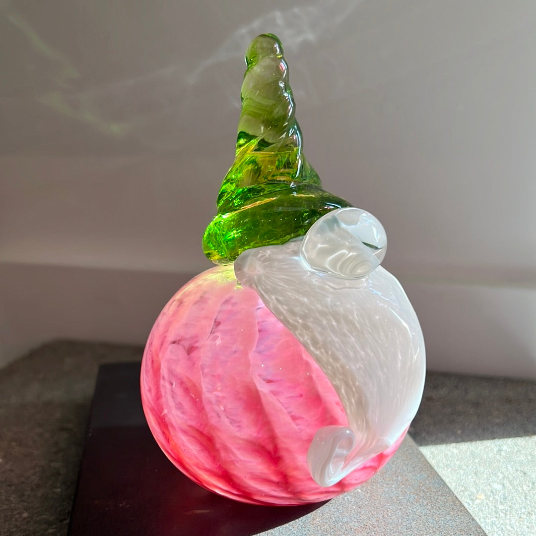 Sculpture, glass- GNOMES