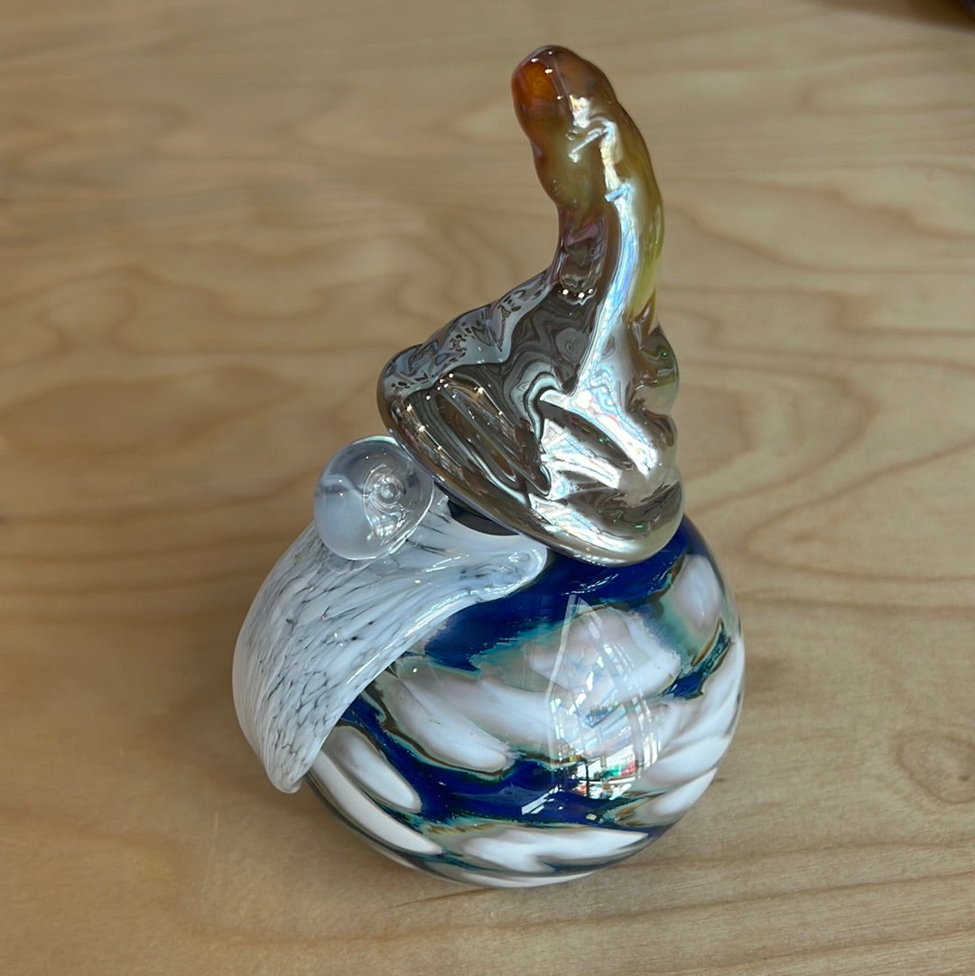 Sculpture, glass- GNOMES