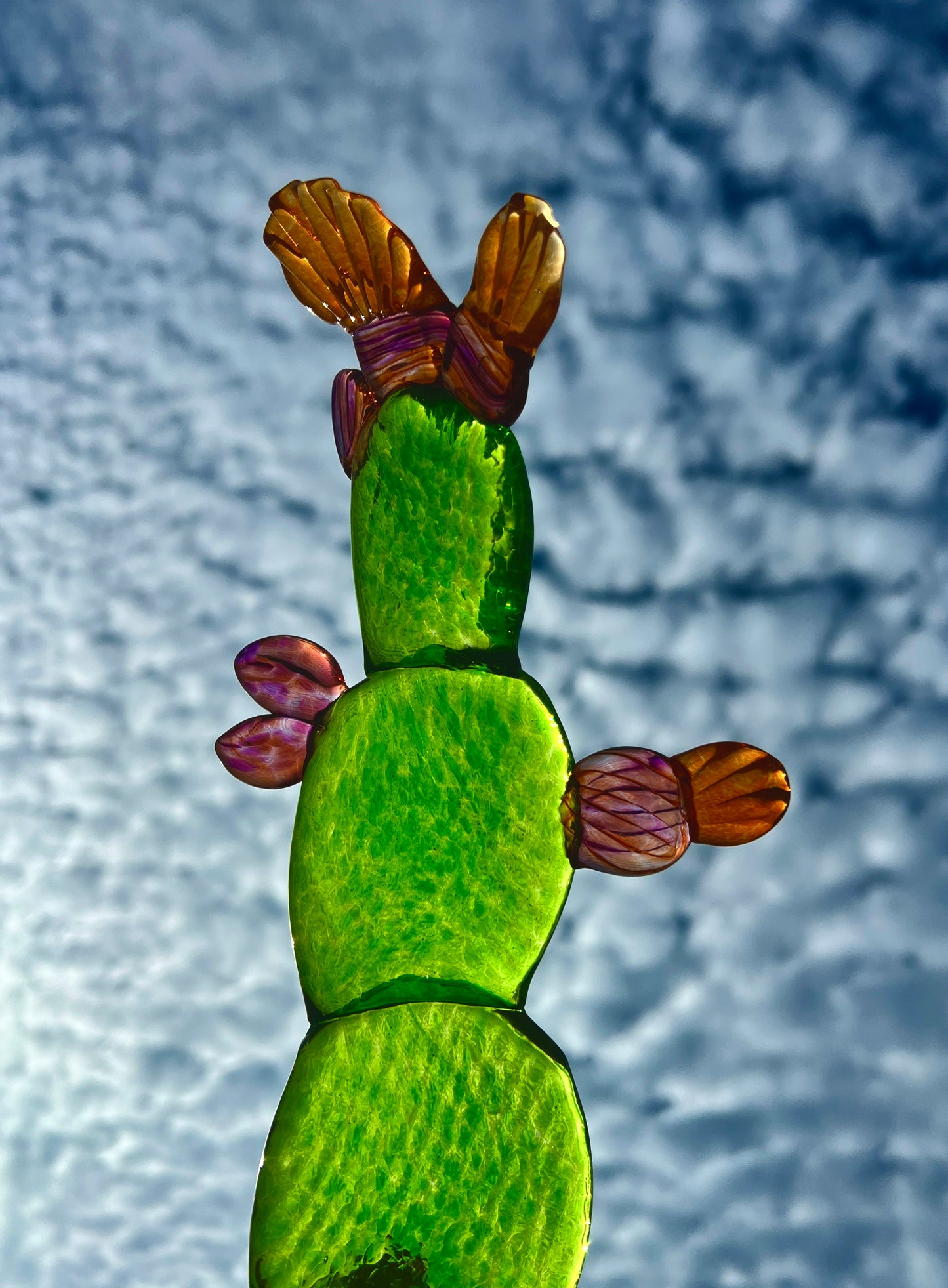 Sculpture- Prickly Pear CACTUS, freestanding