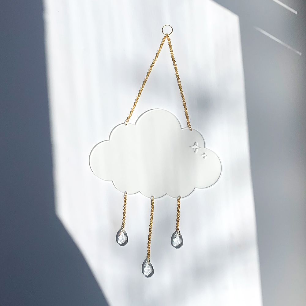 Cloud Suncatcher, Frosted - 1