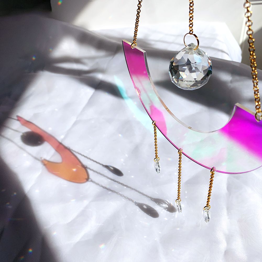 Pendulum Suncatcher, Iridescent - 2