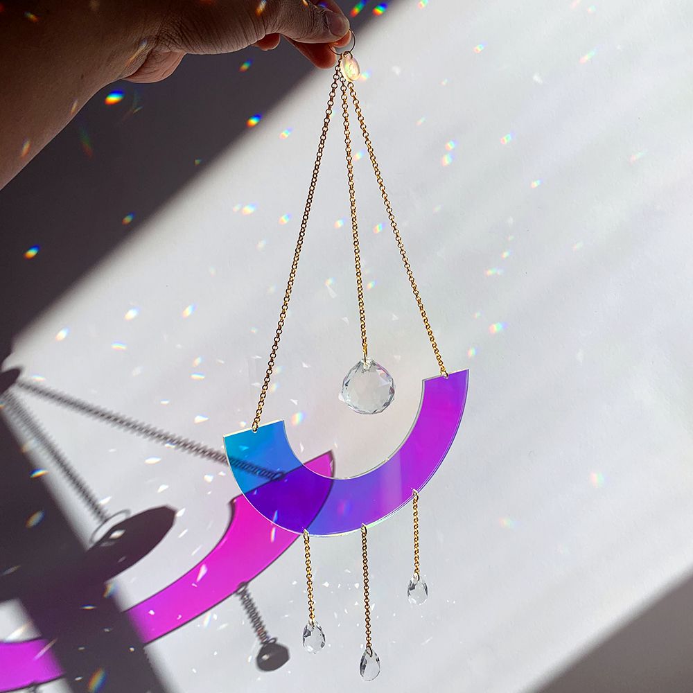 Pendulum Suncatcher, Iridescent - 3