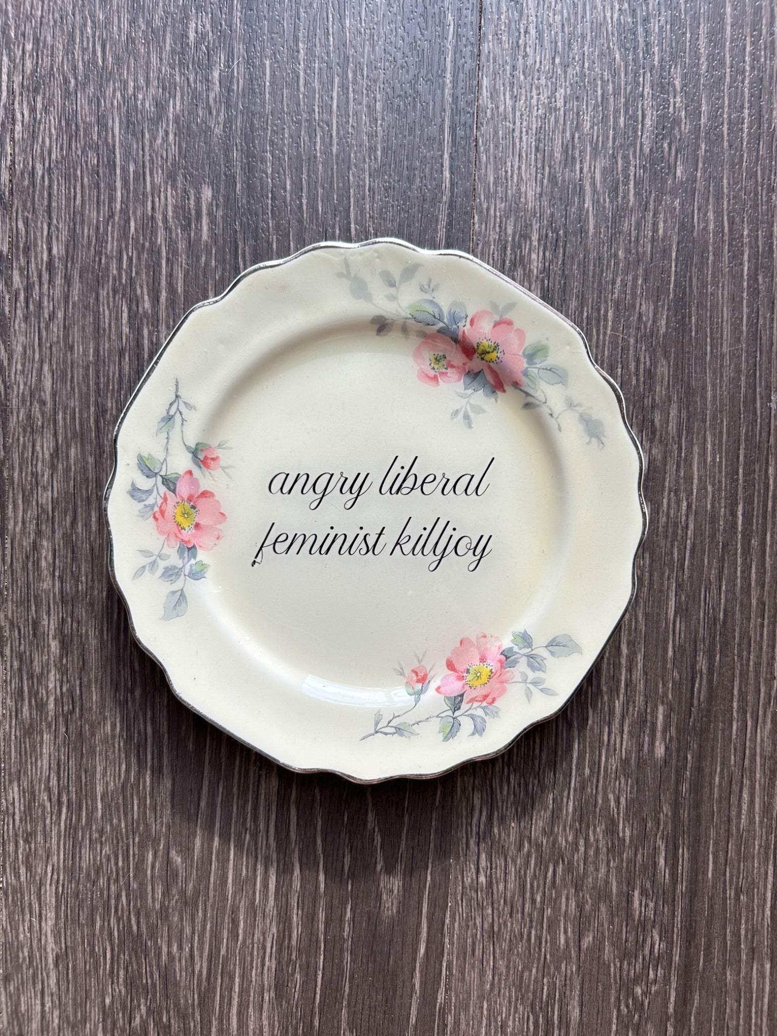 Small & Medium Sassy Plates by The Porcelain Pigeon - 20