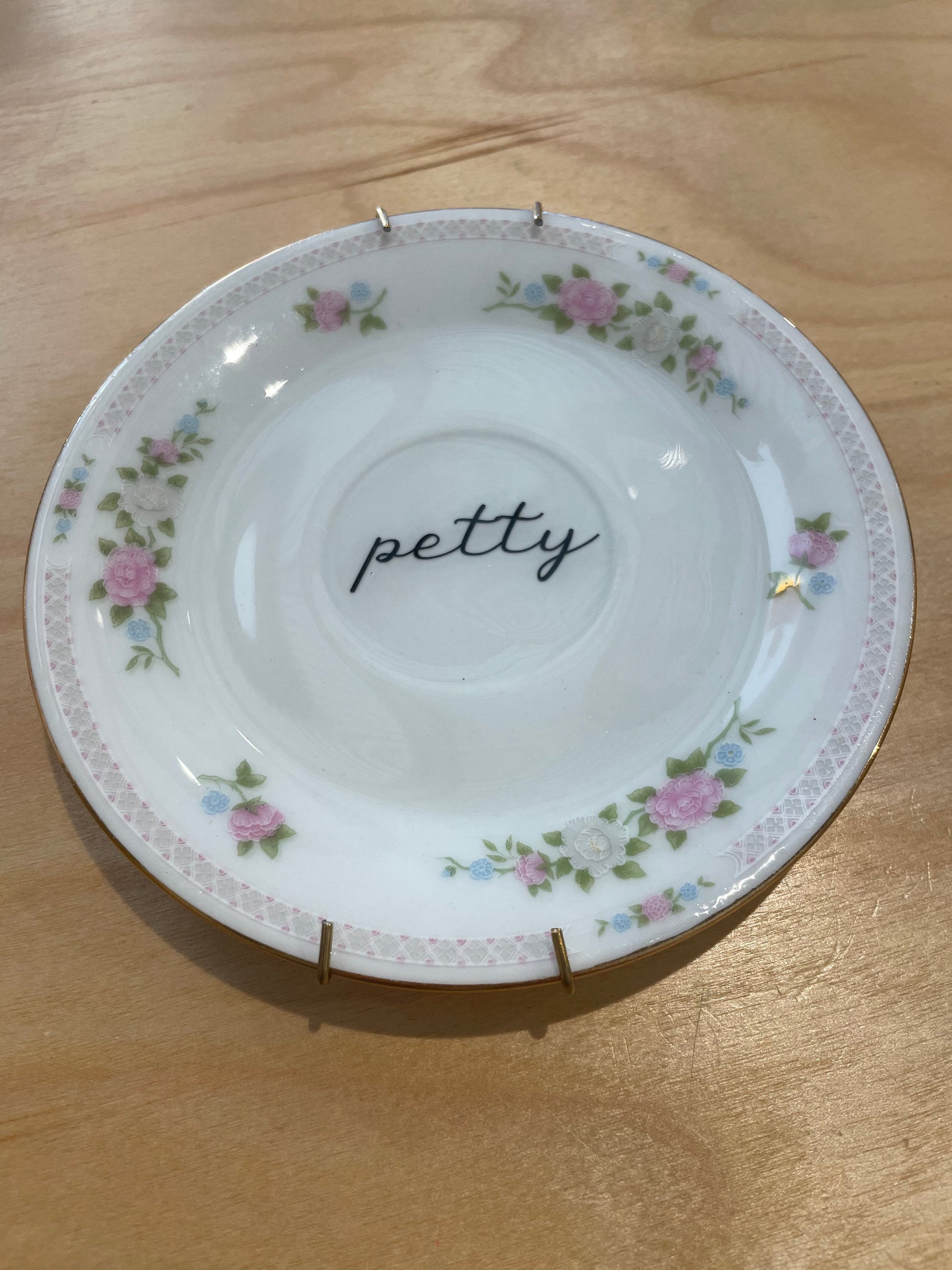 Small & Medium Sassy Plates by The Porcelain Pigeon - 16