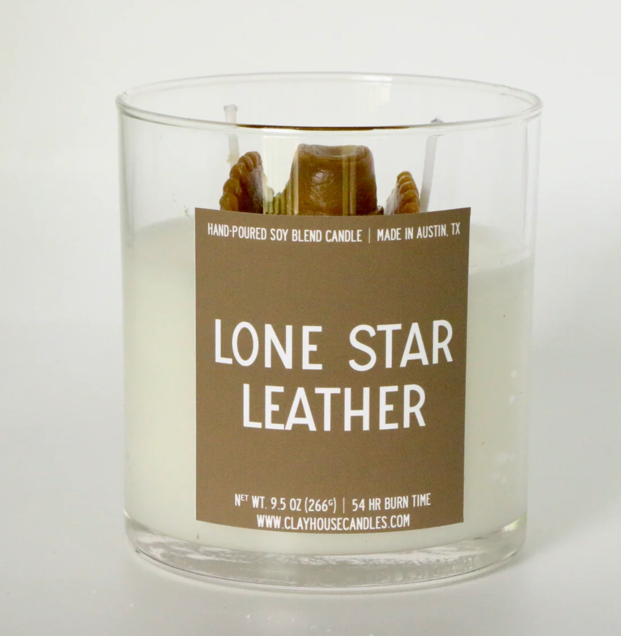 Lone Star Leather Candle - 4