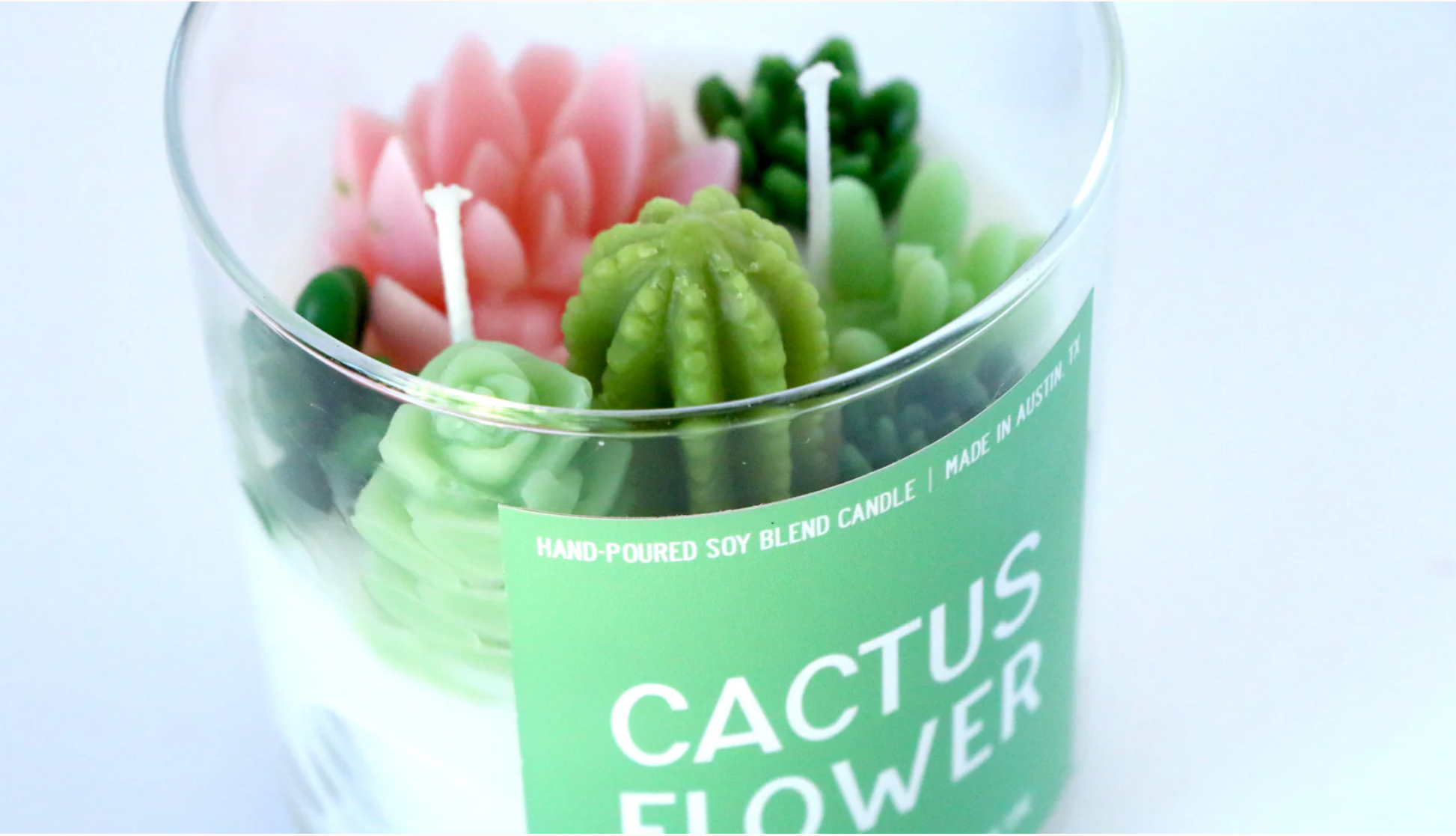 Cactus Flower Candle - 6